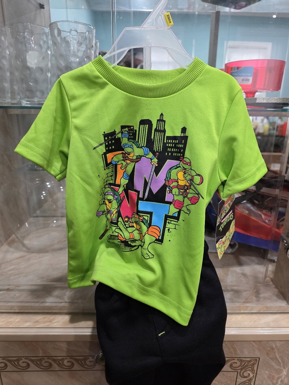 Nickelodeon Green Teenage Mutant Ninja Turtle Tee & Sweatpants Set, Size 18month